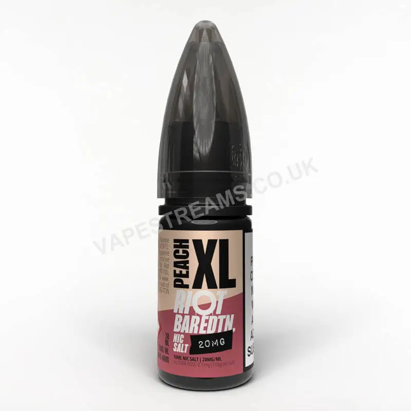 Riot Squad Peach Xl Bar Edition 10ml Nic Salt Bottle