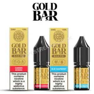 Gold Bar Nic Salt E-Liquids
