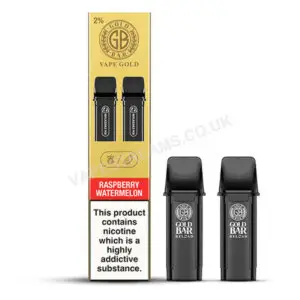 Gold Bar Reload Raspberry Watermelon Prefilled Vape Pods