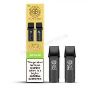 Gold Bar Reload Lemon Lime Prefilled Vape Pods