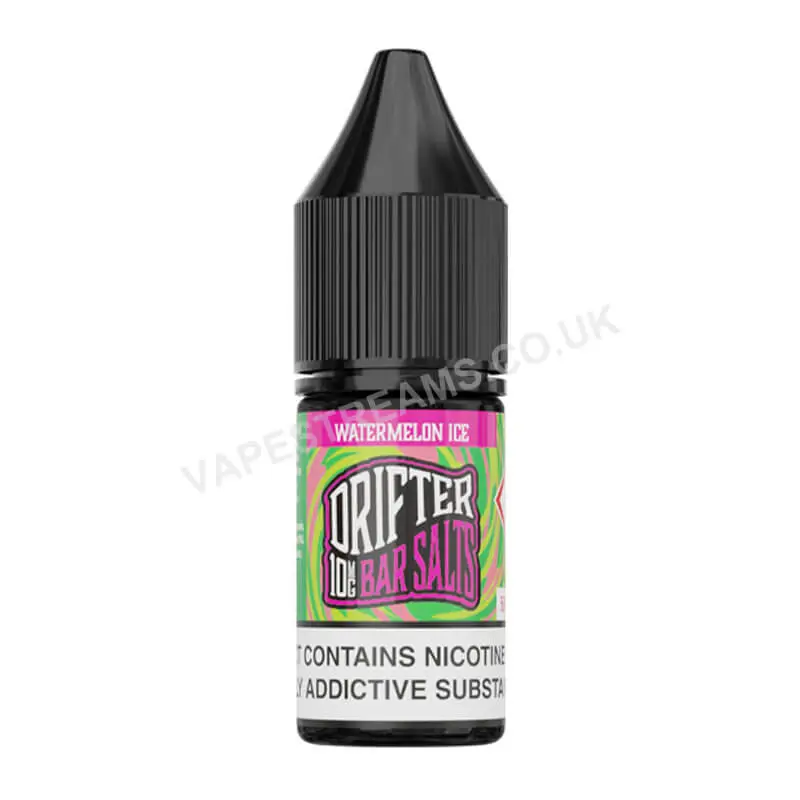 Drifter Watermelon Ice 10ml Nic Salt Bottle