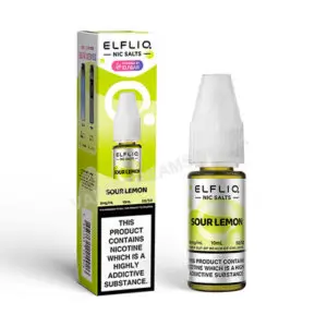 Elf Bar Elfliq Sour Lemon 10ml Nic Salt