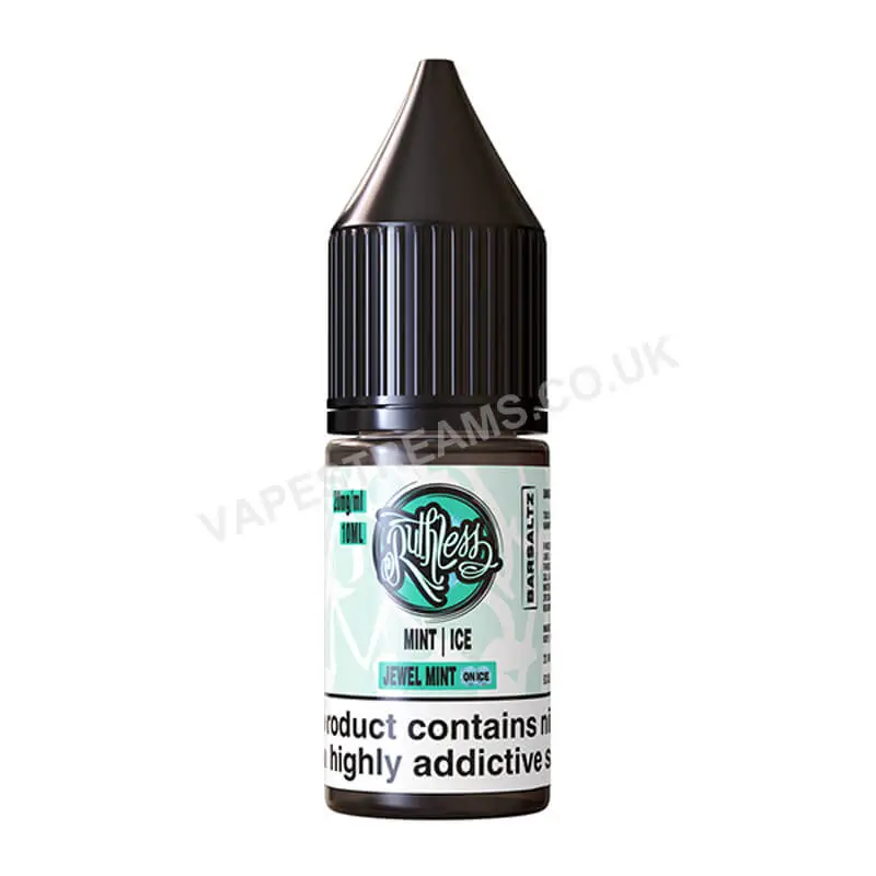 Ruthless Bar Saltz Jewel Mint On Ice Nic Salt E Liquid