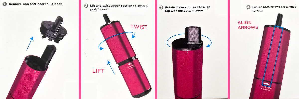 ivg twist vape IVG 2400 4-in-1 Pro Blue Edition Vape Kit main image 0