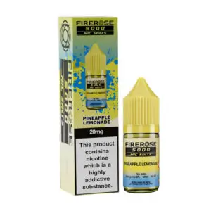 Elux Firerose 5000 Pineapple Lemonade 10ml Nic Salt E Liquid Bottle With Box
