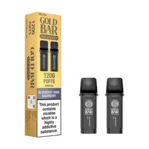 Gold Bar Reload Blueberry Sour Raspberry Prefilled Vape Pods