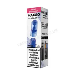 Relx Maxgo Sweet Strawberry 12k & 33k Prefilled Pods