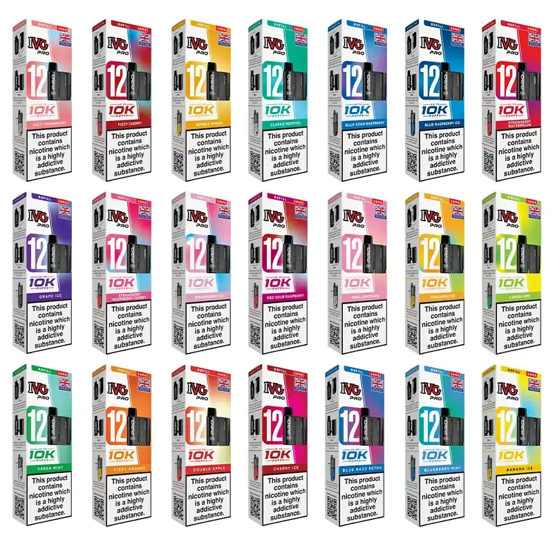 ivg refills near me IVG Pro 12 Refill Pods | 10mg main image 1