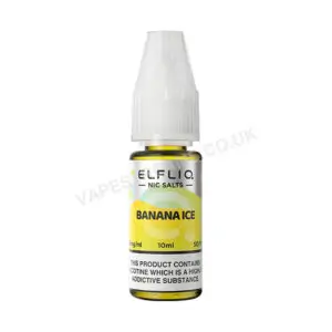 Elf Bar Elfliq Banana Ice 10ml Nic Salt