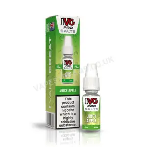 Ivg Pro Juicy Apple 20mg Nic Salt Bottle With Box