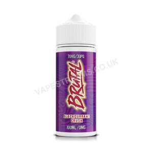 Just Juice Brutal Blackcurrant Crush 100ml E Liquid Shortfill Bottle