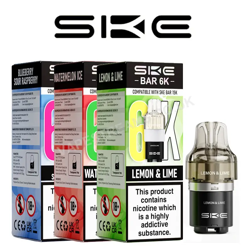 Ske Bar 6k Vape Pods